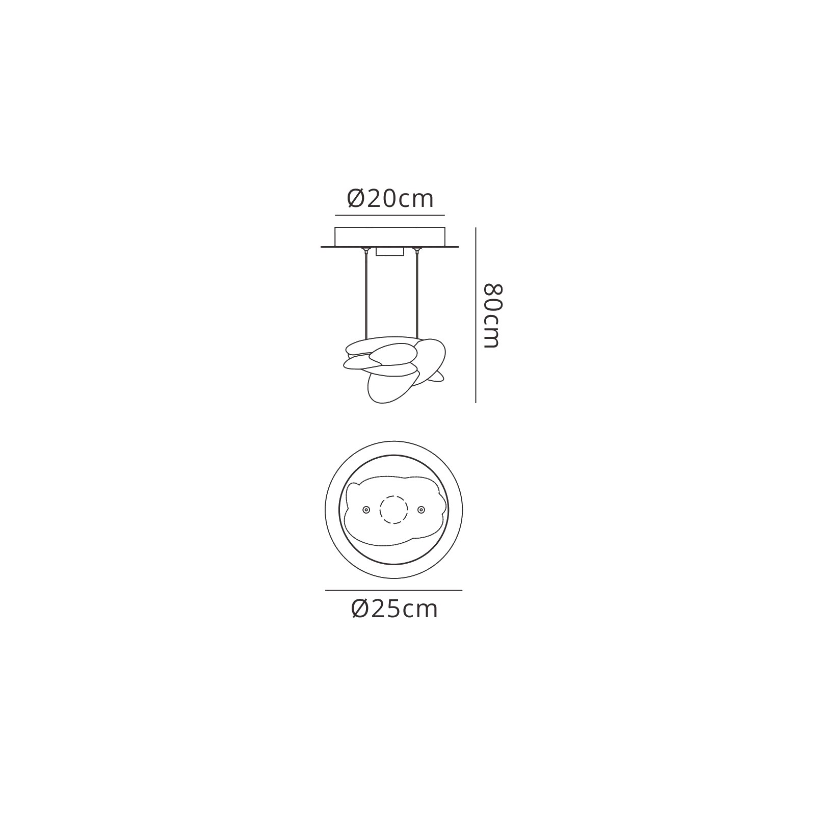 Nido Ceiling Lights Mantra Single Pendant